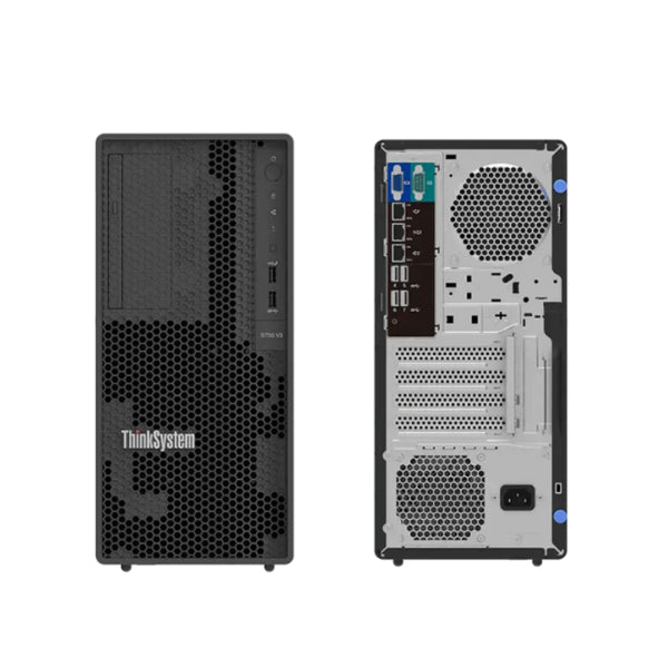 7DF4A019LA Lenovo servidor ST50 V3, 1xIntel XEON Raptor E-2414 4C 2.6G 55W, 1x16GB 1Rx8, 1x2TB 7200, SW RD, 1x300W