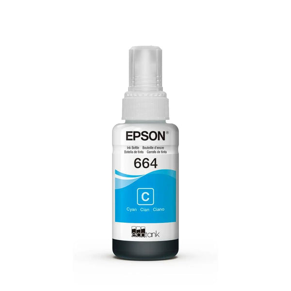 Botella de Tinta EPSON T664220 L200/210/350/355/555 COLOR Cyan
