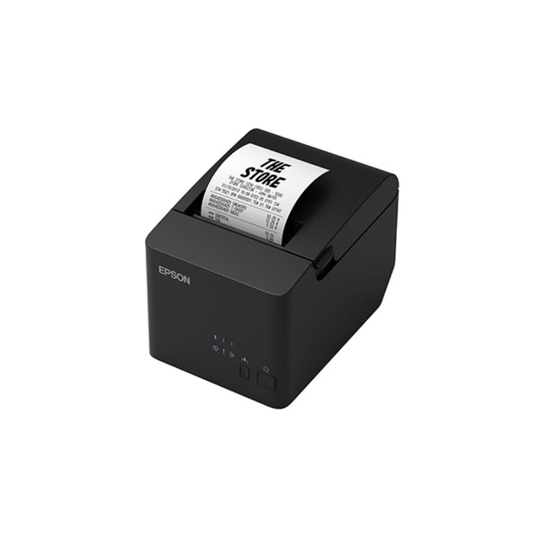 Impresora Epson Térmica de Recibos TM-T20IIIL-001; 80mm/48mm, Puerto USB +Serial, Incluye Fuente. (Garantia 1 Año).