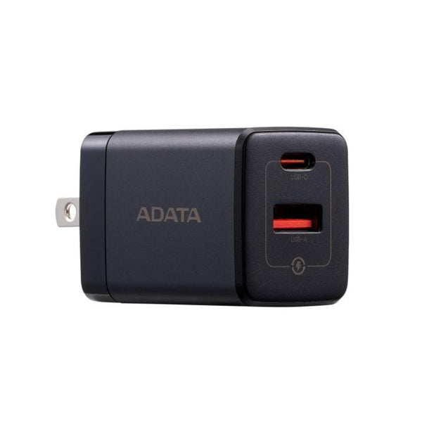CARGADOR 35W - 1PUERTOS USB TYPE C- 1 PUERTO USB TYPE A + NEGRO
