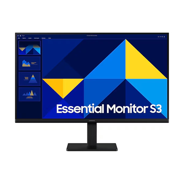 Monitor Samsung plano ultra delgado 27  Pantalla sin bisel de 3 lados  1920 x 1080 Panel IPS  100 HZ  5 MS  HDMI y VGA  Brillo 250  (incluye cable HDMI) VESA 100*100 Garantía:  3 años