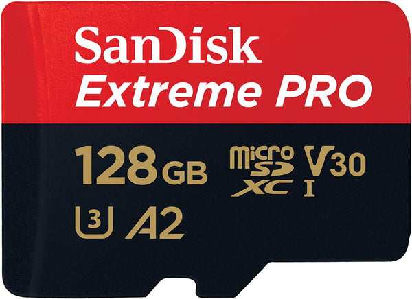 MicroSD SanDisk Extreme Pro UHS-I con adaptador 128GB