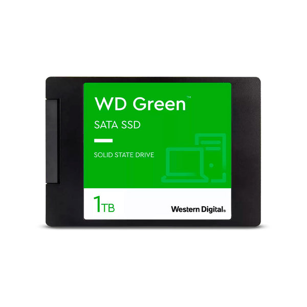Unidad de estado sólido interna SSD Western Digital Green 1TB  con puerto SATA y factor de forma 2.5”
